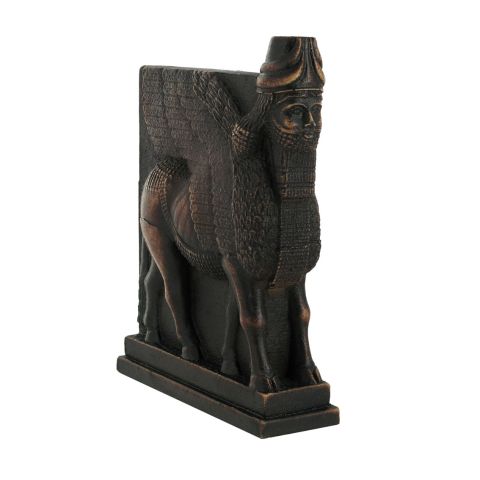 Mesopotamian Assyrian Winged Bull Lamassu - Replica